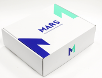 Mars įmonės verslo dėžutė, kartoninė